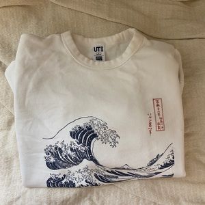 Uniqlo x Hokusai Crewneck Sz Small
